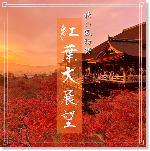 紅葉大展望のSNSデザイン